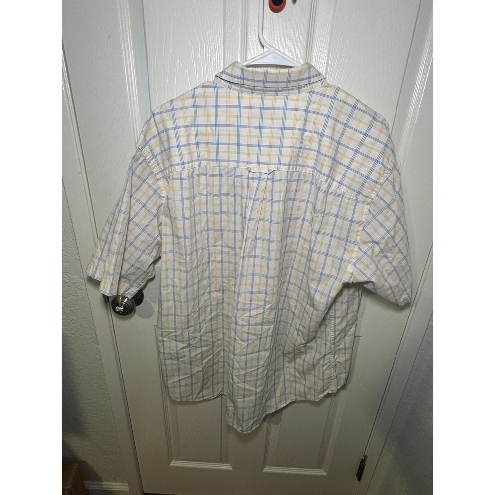 Pendleton Windowpane Pattern Shirt Button Down Sz… - image 3